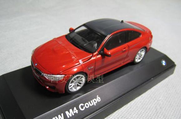2014 BMW M4 F82 Coupe 1:43 Scale Diecast Car Model