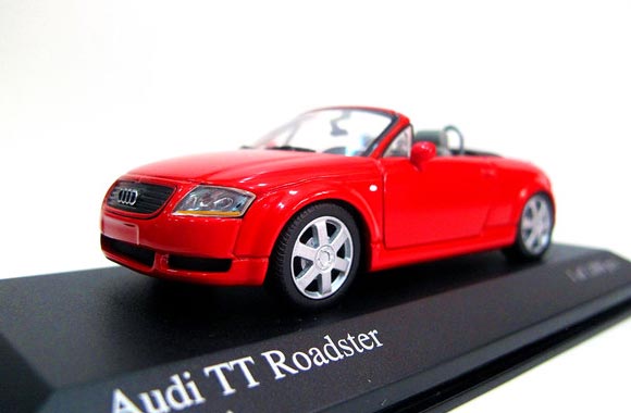 Audi TT Roadster 1:43 Scale Diecast Car Model