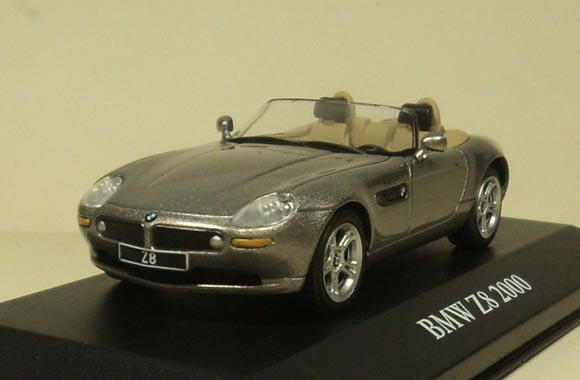 2000 BMW Z8 Diecast Car Model 1:43 Scale