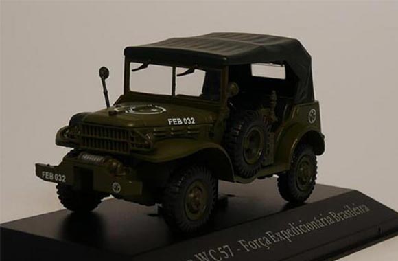 Dodge WC57 Army Truck Diecast Model 1:43 Scale