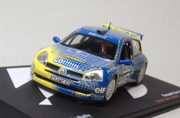 2003 Renault Clio S1600 Diecast Car Model 1:43 Scale