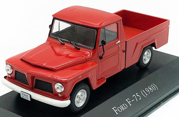 1980 Ford F-75 Pickup Truck Diecast Model 1:43 Scale
