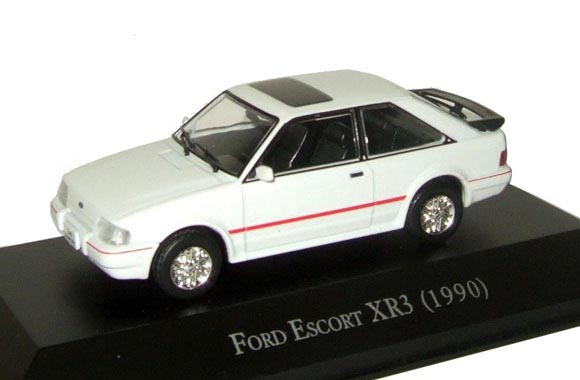 1990 Ford Escort XR3 Diecast Car Model 1:43 Scale