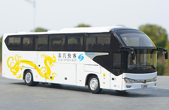 Suqi Speed Yutong ZK6128HQB Diecast Coach Bus Model 1:43 Scale