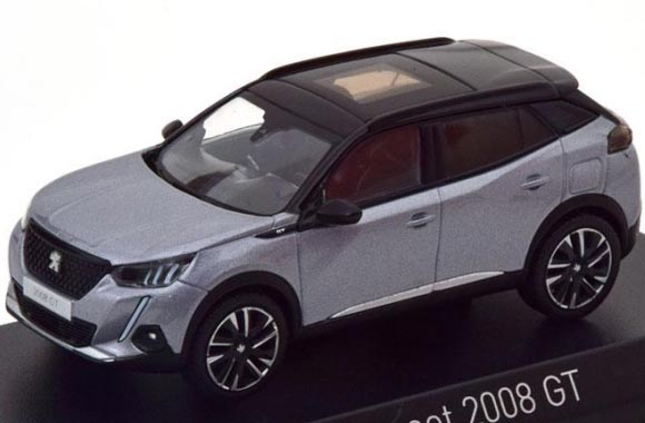 2020 Peugeot 2008 GT SUV Diecast Model 1:43 Scale
